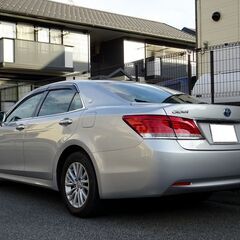 4WD 車検満タン クラウンハイブリッド 後期 ロイヤルサルーン ナビ フルセグTV Bluetooth バックモニター スマートキー シートヒーター クルコン LEDライト LEDフォグ ETCの画像