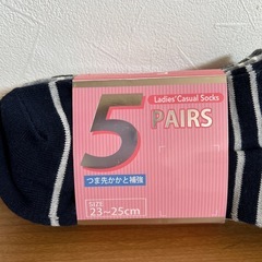靴下　5足の画像