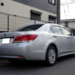 4WD 車検満タン クラウンハイブリッド 後期 ロイヤルサルーン ナビ フルセグTV Bluetooth バックモニター スマートキー シートヒーター クルコン LEDライト LEDフォグ ETCの画像