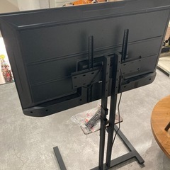 【ジモティー割】グリーンハウス  2024年製 43インチ 液晶テレビ スタンド付き（ID1487）の画像