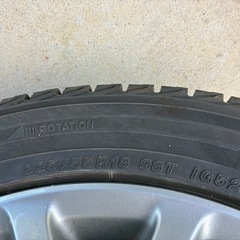 タイヤとホイール4本セットの画像