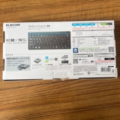  TK-FBP102XBK エレコム ELECOM Bluetoothミニキーボード の画像