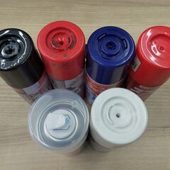 △ スプレー缶 カラースプレー  10本おまとめ 残量半分以上・以下あり 未使用品ありの画像