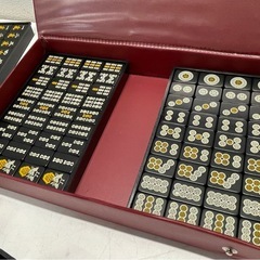 麻雀 麻雀牌 マージャン 黒色 ブラック テーブルゲーム  1101-014の画像