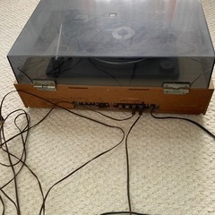 NEC NS-671 ステレオサウンド　レコードプレイヤー　スピーカー付きの画像