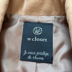 ダブルクローゼット　コートの画像