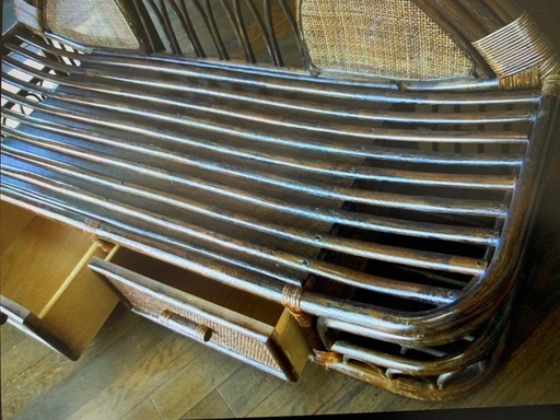 ラタン(籐製品)長椅子