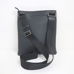 NR72　ko01872tm 【FERRAGAMO】 レザーショルダーバッグ　ブラック　FZ-24 0471の画像