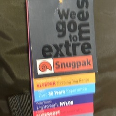 snugpak寝袋の画像