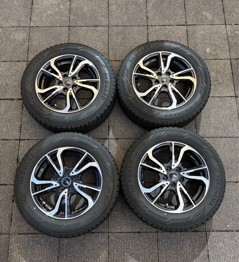 アイスガード6 185/60/R15 2022年ホイール付き4本セット