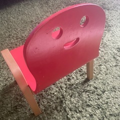 木製こどもイスの画像