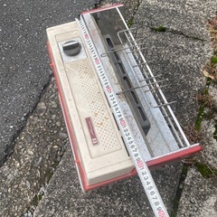 r-6541 昭和レトロポップ　赤　レッド　ガスストーブ　リンナイ　プロパン　LPガス　の画像