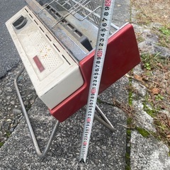 r-6541 昭和レトロポップ　赤　レッド　ガスストーブ　リンナイ　プロパン　LPガス　の画像