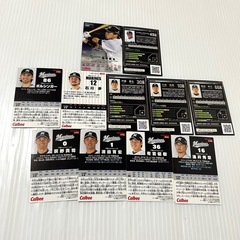 まとめ売り 千葉ロッテマリーンズ プロ野球チップス&オーナーズリーグ 11枚セットの画像