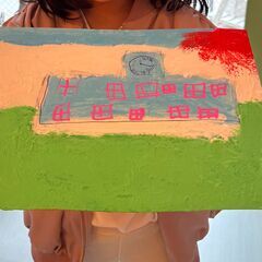 【アトリエべる大井町教室】ワクワク💓ぬりぬり🎨🎶お友達の絵を描こう😁の画像