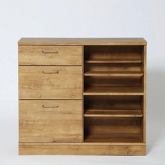 11月20日まで【美品】幅110cm カウンター/ノワゼットシリーズ キッチンの画像