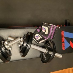 ダンベル　フラットベンチ　マットの画像