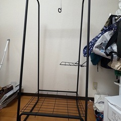 ハンガーラック(単身用)あげますの画像