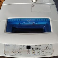 Haier　全自動洗濯機　4.2㎏の画像
