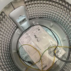 【★店舗引き取り限定】 2019年製 ハイアール 全自動冷蔵庫 5.5kg 中古の画像