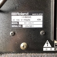 ローランド キーボードアンプの画像
