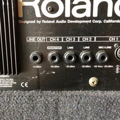 ローランド キーボードアンプの画像