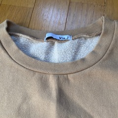 via.j  ヴィアジェイ　ビッグサイズ　トレーナーの画像