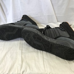 ☆ドリーム2号館☆⭐ジモティー割引⭐アディダス/ハイカットスニーカー/26.5cm/BK×BRの画像