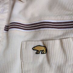 ◯Jack NicklausゴールデンベアポロシャツМの画像