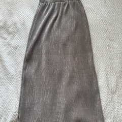 COCA サテンプリーツスカート　ワンサイズの画像