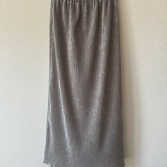 COCA サテンプリーツスカート　ワンサイズの画像