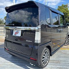 神奈川【自社ローン】保証人無可★全国対応★N-BOXカスタム【G SSパッケージ】純正15インチAW/両側パワスラ/運転席ハイアジャスター/パドルシフト/フルフラットシート/バックカメラ/フォグ/ETCの画像