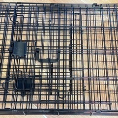 短期使用 ペット用 ダブルドア 折り畳み式 
ゲージ   の画像