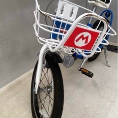 アサヒ限定モデル　マリオカート　自転車　子供用自転車　16インチ の画像