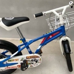 アサヒ限定モデル　マリオカート　自転車　子供用自転車　16インチ の画像
