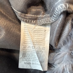 新品未使用！敷きパッド　140X200cm  グレーの画像