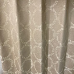 【ニトリ】カーテン3枚：大人気アルノーベージュ×レースカーテンセットの画像