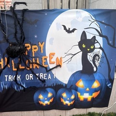 ハロウィン飾りたくさんの画像