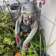 ハロウィン飾りたくさんの画像