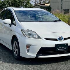 コミコミ🚘車検2年付！後期型！ナビ！フルセグTV！Bluetooth！ETC！プリウス！の画像