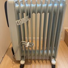 デロンギのオイルヒーター差し上げますの画像