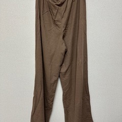 H&M ブラウンワイドパンツ　サイズSの画像