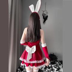 サンタ コスプレ クリスマス ５点セット 仮装 コスチューム パーティ イベントの画像