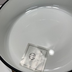 Alice アリス ホーロー鍋 両手鍋 オシャレ カジュアル レトロ シンプル 暖色 イエロー 25cm 1101-016の画像