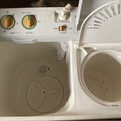 サンヨー二層式洗濯機　ジャンクの画像