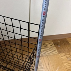 2つセットでブラックワイヤーフックの画像