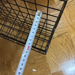 2つセットでブラックワイヤーフックの画像