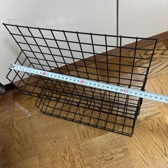 2つセットでブラックワイヤーフックの画像