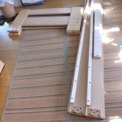 購入してから、4年くらいの綺麗な二段ベッドの画像