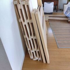 購入してから、4年くらいの綺麗な二段ベッドの画像